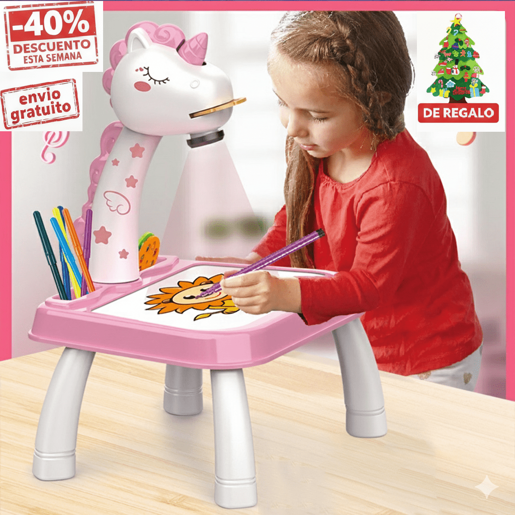 Escritorio de Dibujo HiPup + Árbol de Navidad de Fieltro (GRATIS)